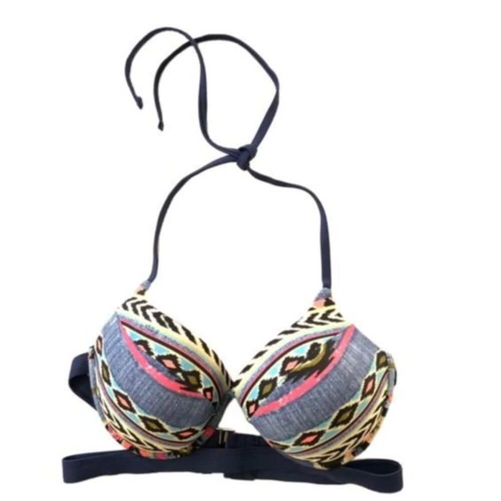 Tinibikini Aztec Print Swim Top Padded Cup M